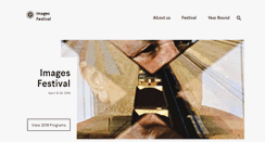 Desktop Screenshot of imagesfestival.com